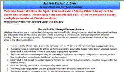 screenshot of mason wifi policy